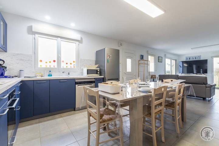 Gîte für 4 Personen, mit Garten