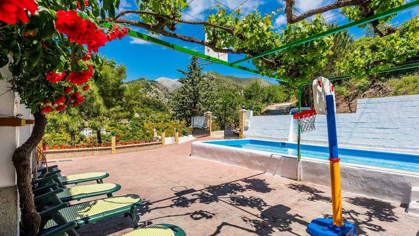 Casa rural para 8 personas, con balcón/terraza y piscina en Sierra de las Nieves - 4