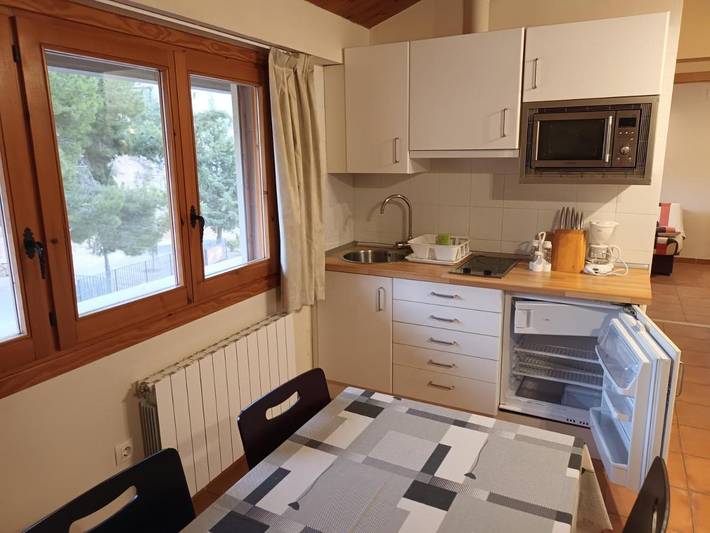Appartement de vacances pour 6 personnes, avec vue et jardin