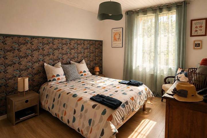 Maison de vacances pour 4 personnes, avec Balcon et Jardin à Blainville-sur-Mer