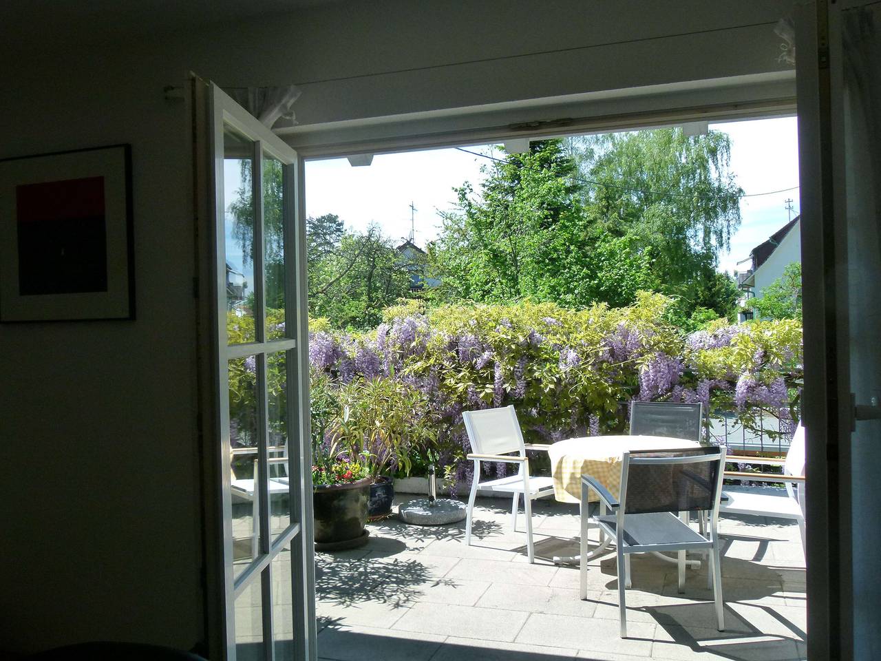 Ganze Wohnung, Ferienwohnung 'Ferienwohnung B2, 60qm' mit Seeblick und Wlan in Meersburg, Obersee (Bodensee)