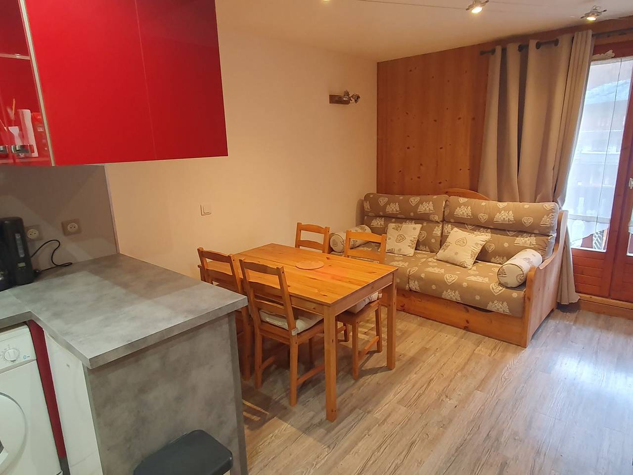 Apartamento entero, Encantador 2 habitaciones para 4 personas en el corazón de la estación in Valfréjus, Modane