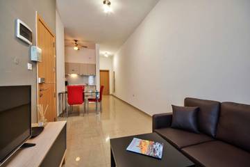 Gîte pour 3 personnes, avec balcon dans Gzira