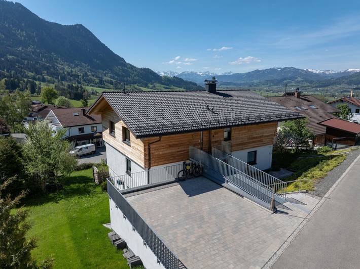 Ferienwohnung für 3 Personen, mit Terrasse und Garten in Rettenberg - 3