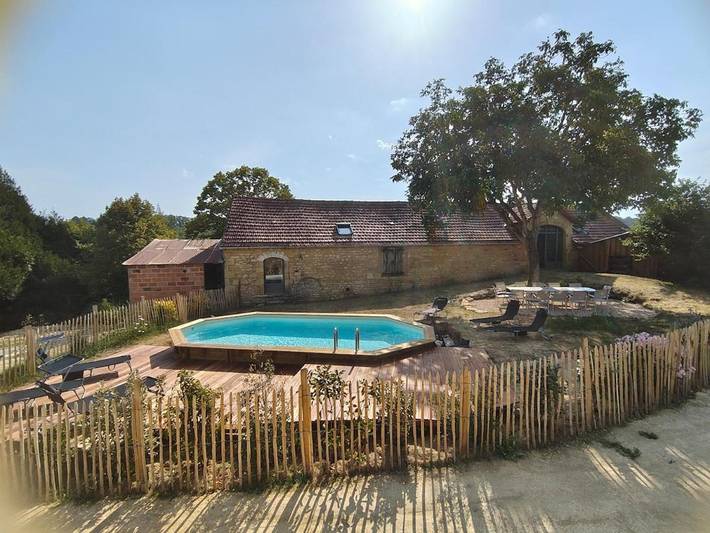 Maison de vacances pour 12 personnes, avec terrasse et piscine - 1