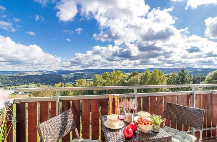 Ferienwohnung für 5 Personen, mit Balkon und Garten sowie Pool und Sauna in Schwarzenberg (Erzgebirge) - 2