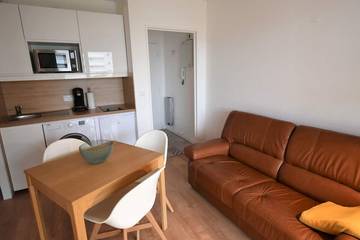 Gîte pour 4 personnes, avec balcon dans Casino de la Plage (Arcachon)