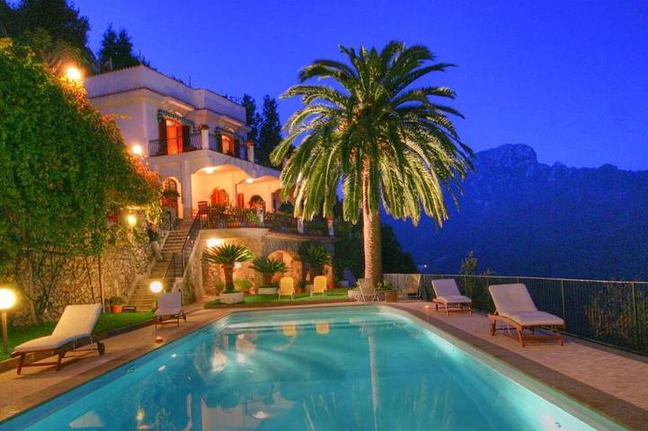 Villa for 10 people, with garden in Ravello