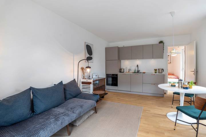 Ferienwohnung für 3 Personen, mit Garten am Nord-Ostsee-Kanal