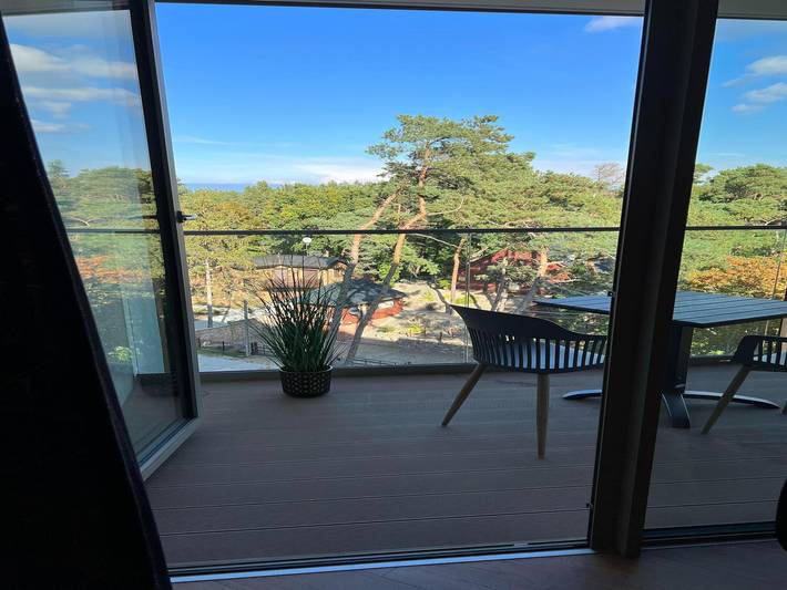 Ferienwohnung für 2 Personen, mit Balkon und Kinderpool sowie Sauna in Pobierowo - 3