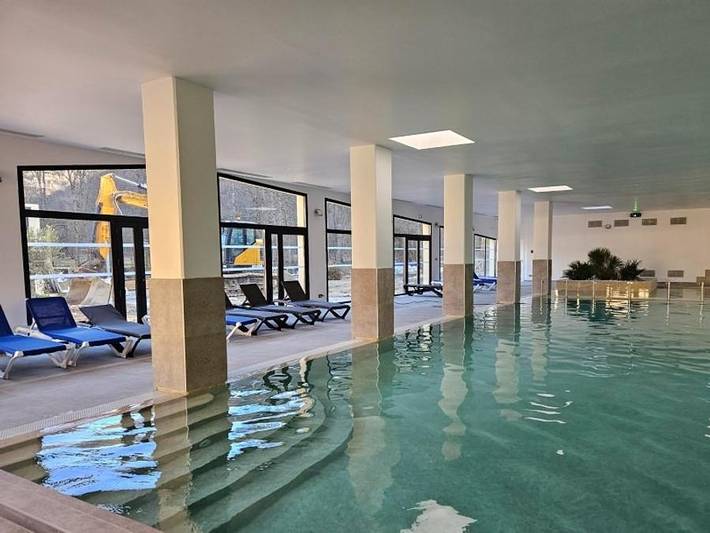 Mobil home pour 4 personnes, avec sauna