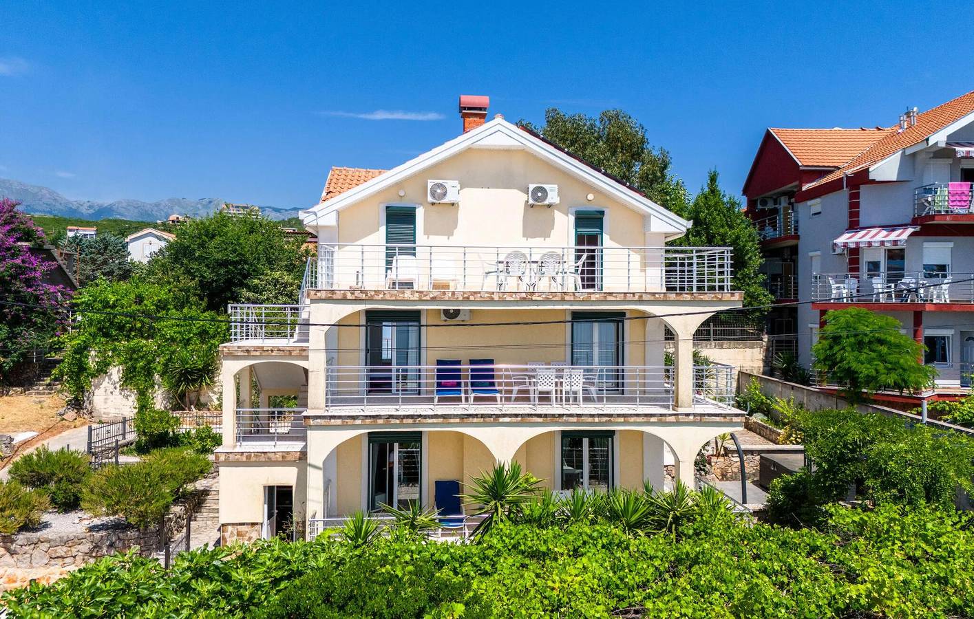 Appartement de vacances entier, Appartement de vacances pour 4 personnes avec terrasse in Municipalité de Kotor