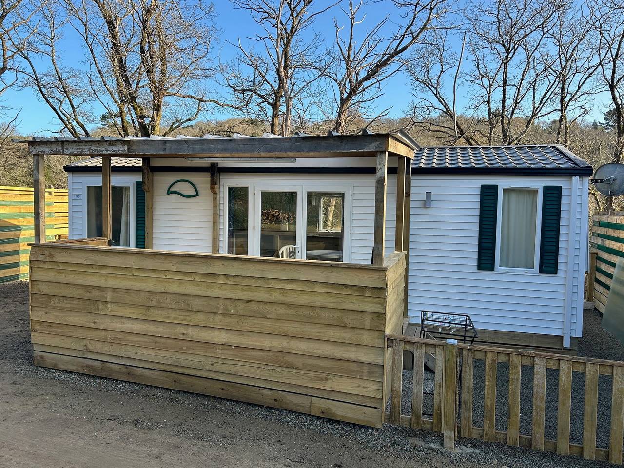 Mobil-home de 2 habitaciones en plena naturaleza in Quimper, Region de Quimper