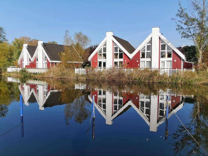 Ferienhaus für 6 Personen, mit Terrasse und Garten sowie Seeblick und Sauna, mit Haustier in Brandenburg - 3