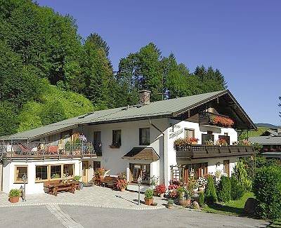 Ganze Ferienwohnung, Gästehaus am Alpenpark - Ferienwohnung Hoher Göll, 2 Personen, 36 qm, Wohn- und Schlafraum, Balkon in Schönau am Königssee, Berchtesgadener Alpen