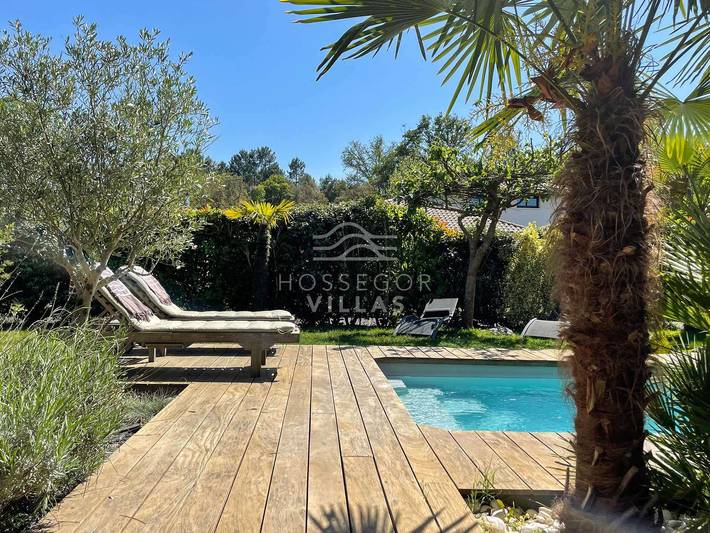 Ganze Ferienwohnung, Villa Erika 4 Personen mit Swimmingpool in Seignosse in Seignosse, Côte d’Argent