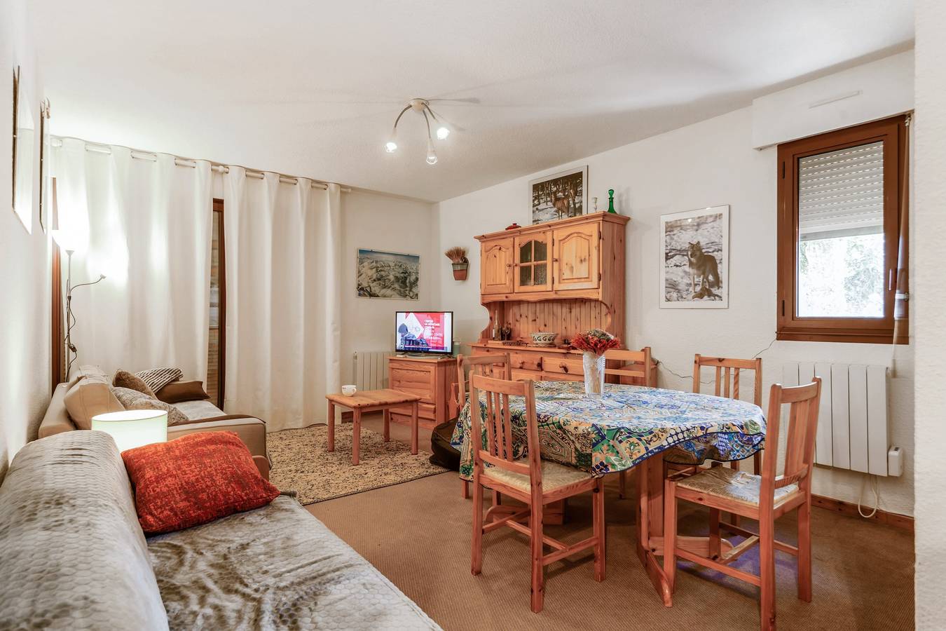 Apartamento entero, Apartamento montaña en Bolquère, 57m², vista montaña, balcón in Bolquère, Parque Natural Regional de los Pirineos Catalanes
