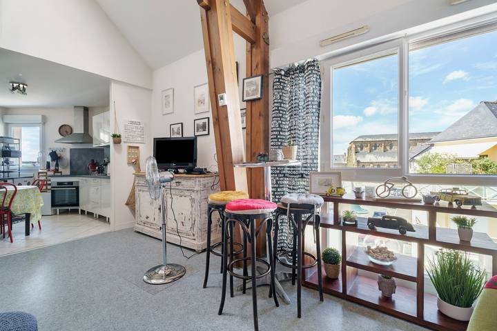 Schönes Duplex im Stadtzentrum, 5 km von der Küste entfernt zu vermieten in Pleurtuit, Saint-Malo und Umgebung