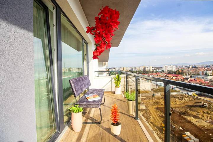 Appartement de vacances pour 4 personnes, avec terrasse et vue