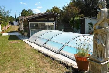 Gîte pour 4 personnes, avec balcon dans Plage des Huttes