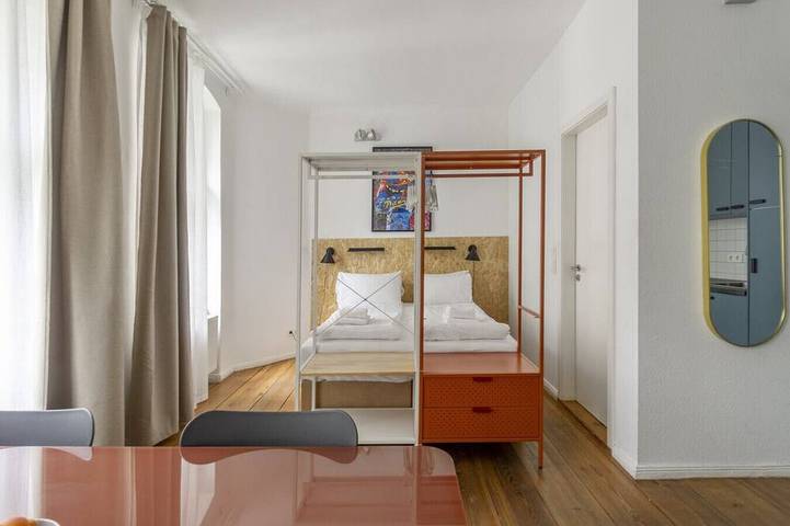 Ferienwohnung für 4 Personen, mit Terrasse in Friedrichshain Berlin - 3