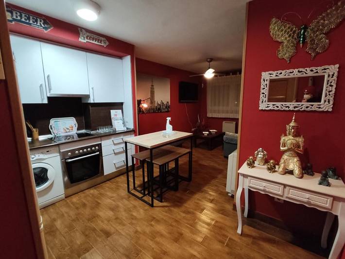 Apartamento de vacaciones para 3 personas, con vistas y jardín, Se admiten mascotas en Cuenca del Guadarrama - 2