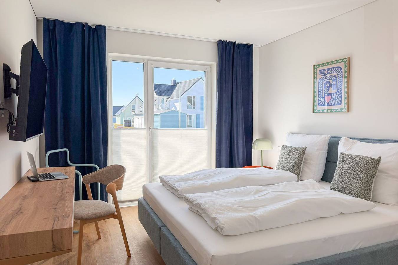 Ganze Wohnung, Funk Unit - Terrasse, Kamin, Erdgeschoss, Waschmaschine, eigener Parkplatz in Olpenitz, Kappeln