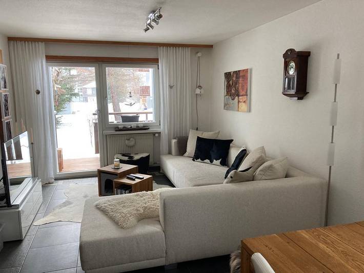 Ferienwohnung für 3 Personen, mit Balkon in Saas-Fee