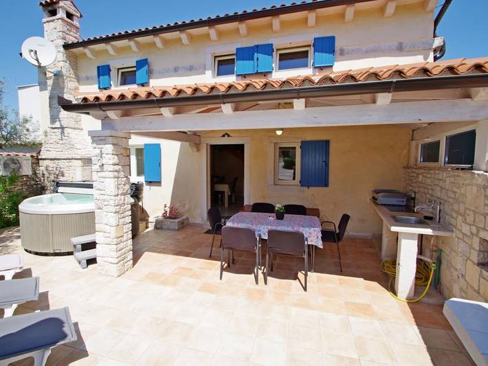 In Kavran mit Terrasse und Grill in Marčana, Südküste Istrien