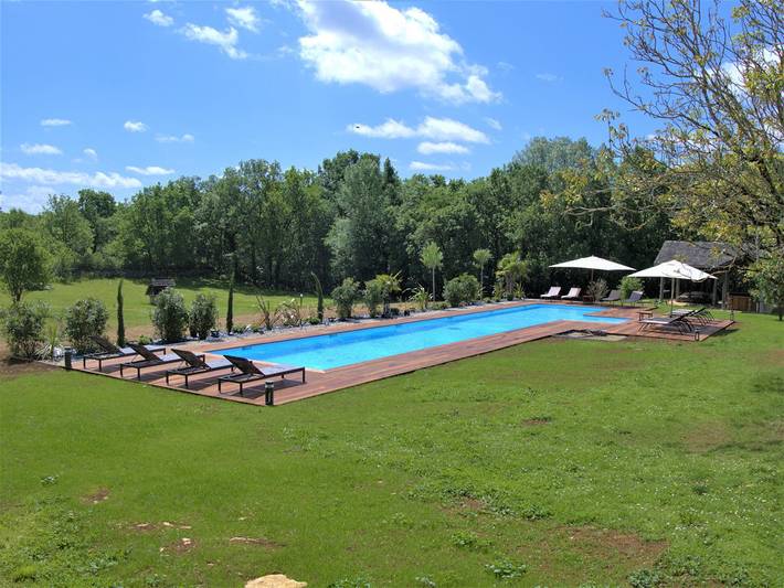 Gîte pour 8 personnes, avec piscine ainsi que terrasse et jardin dans le Tarn-et-Garonne - 2