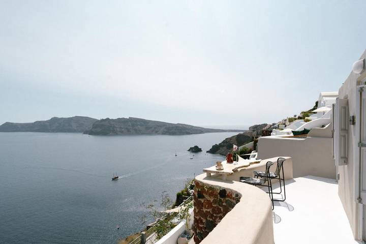 Villa für 4 Personen, mit Pool und Balkon sowie Whirlpool auf Santorin