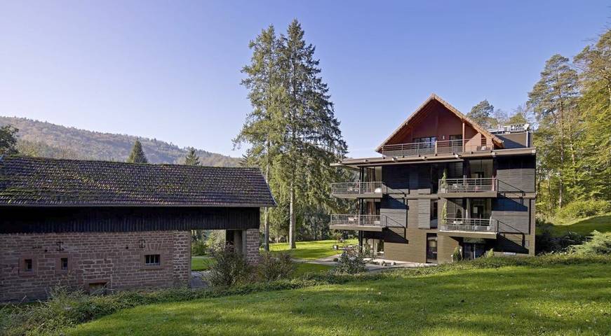Hôtel pour 2 personnes, avec jardin et vue, animaux acceptés à Baerenthal - 2