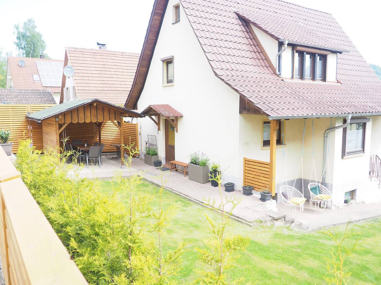Ferienhaus 'Im Weindorf -4 Erw 2 Ki-' mit Bergblick, privater Terrasse und Wi-Fi in Kappelrodeck, Mittlerer Schwarzwald