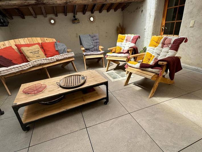 Maison de vacances pour 6 personnes, avec terrasse