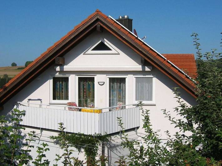 Ferienhaus für 2 Personen, mit Balkon - 1