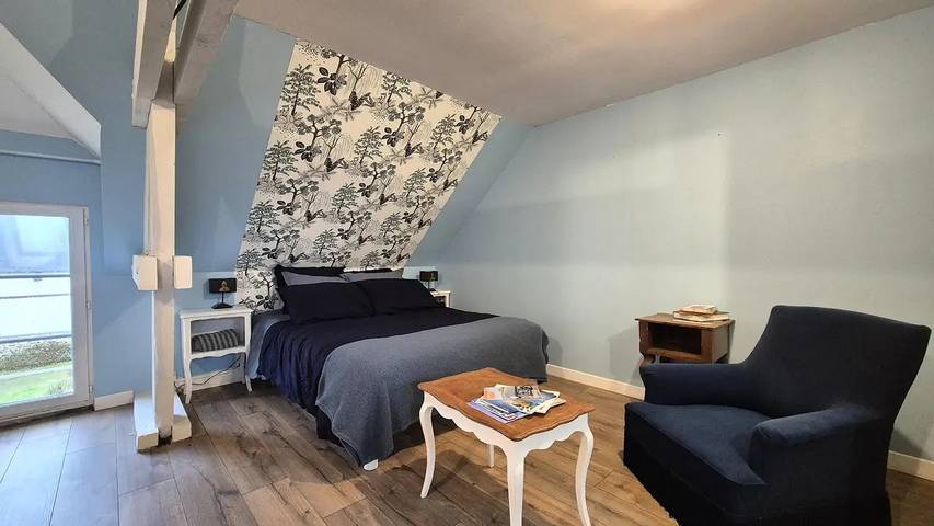 Gîte pour 3 personnes, avec jardin à Ancteville