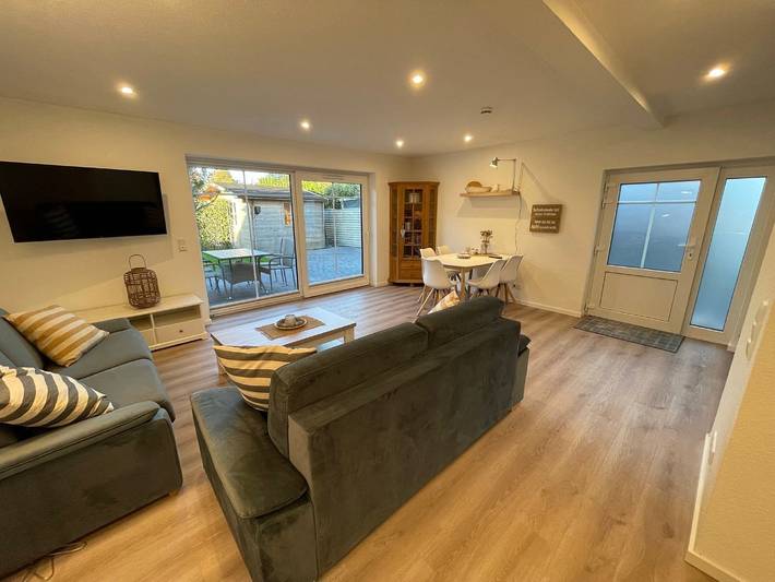 Ferienwohnung für 6 Personen, mit Terrasse und Garten sowie Sauna in Wackerballig - 3