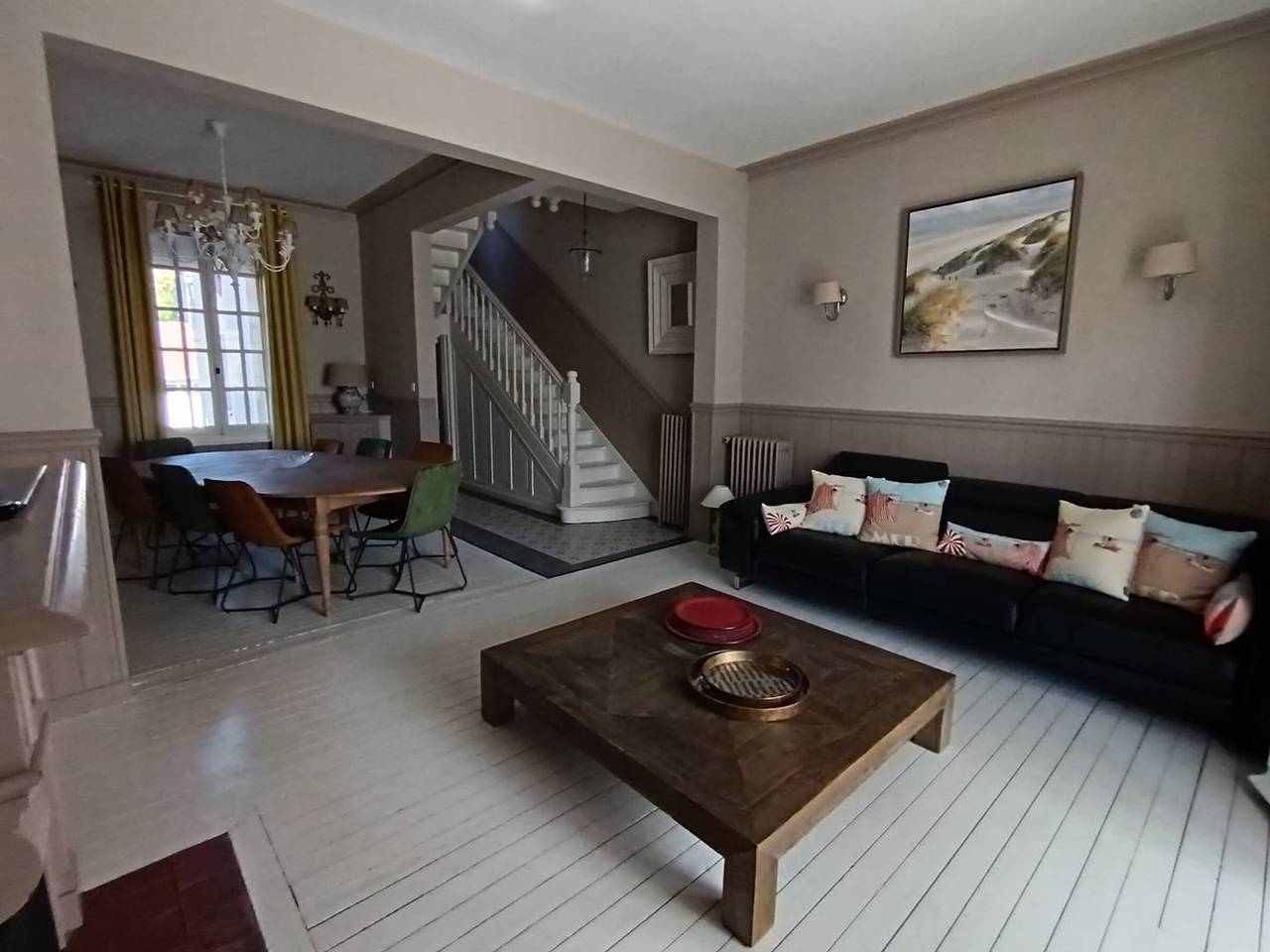 Villa spacieuse au Touquet, animaux admis, parking in Touquet-Paris-Plage, Région de Montreuil