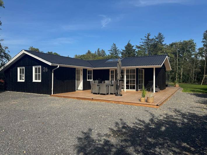 Ferienhaus für 8 Personen, mit Sauna und Pool in Filsø See