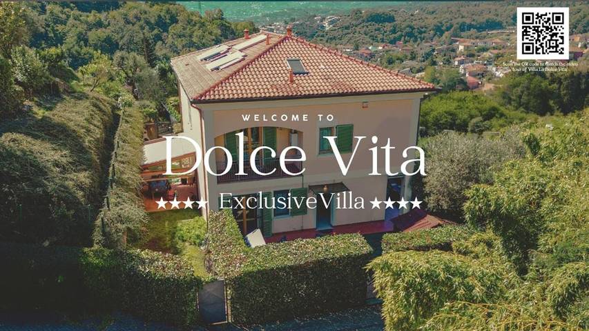 Villa per 8 persone, con idromassaggio e giardino a La Spezia