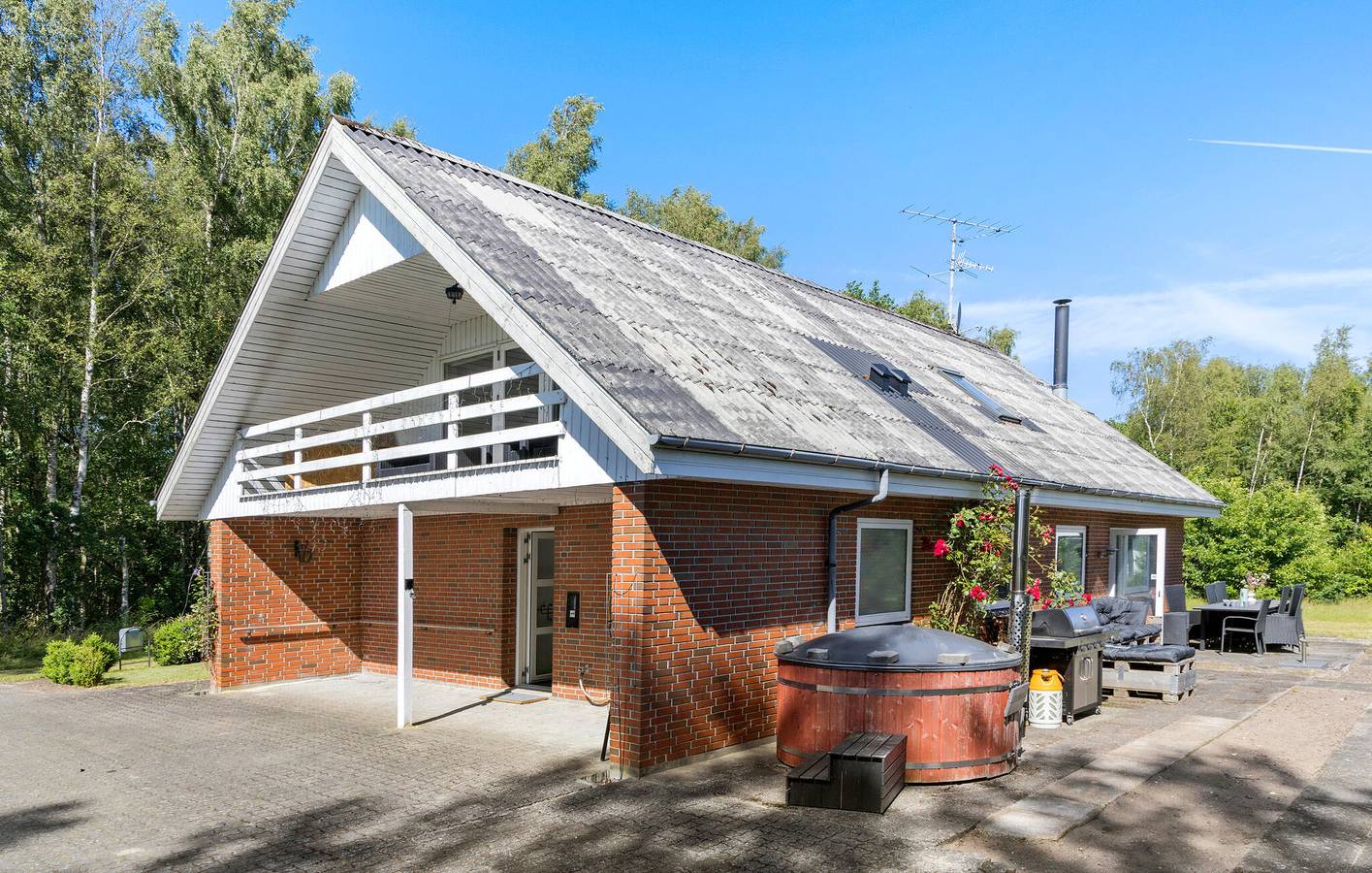 Ferienhaus für 10 Personen mit Terrasse in Udbyhøj, Djursland