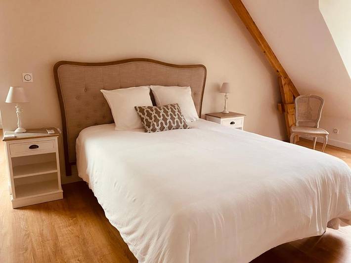Chambre d’hôte pour 2 personnes, avec Terrasse ainsi que Jardin et Vue