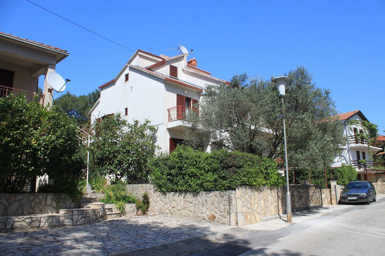 Geheel appartement, Eenkamerappartement met een terras Vrboska, Hvar A-8748-c in Vrboska, Hvar