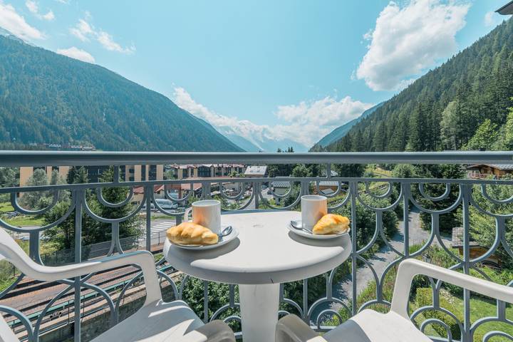 Location de vacances pour 4 personnes, avec balcon, adapté aux familles dans Argentière