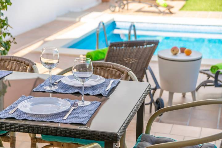 Ferienhaus für 6 Personen, mit Terrasse in Cala Ferrera - 2