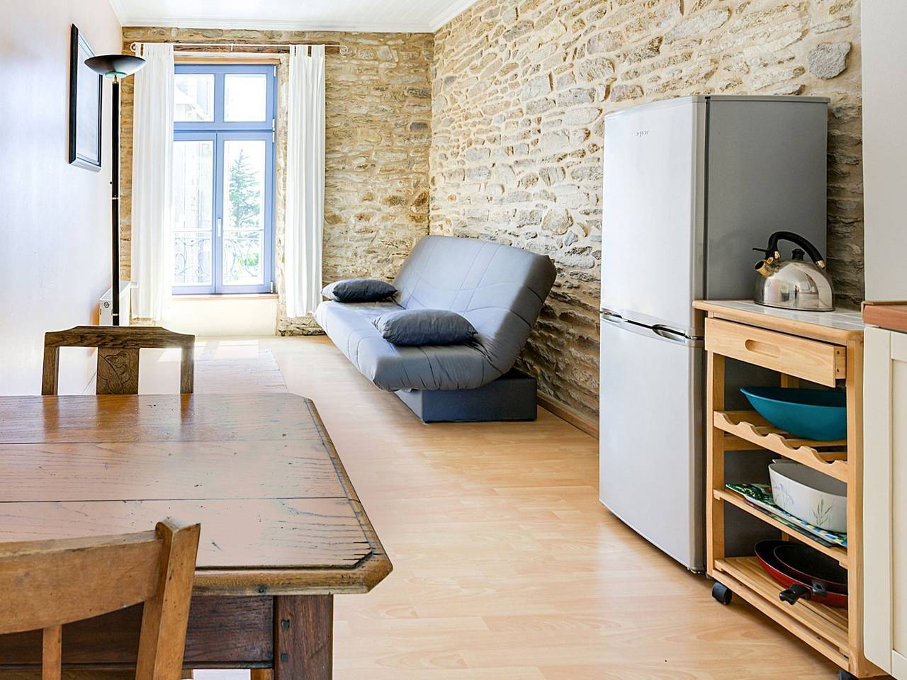 Appartement entier, Appartement de vacances pour 2 personnes avec jardin in Le Pouldu, Clohars-Carnoët