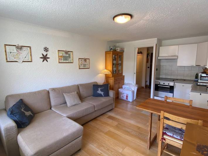 Ganzes Studio, Renovierte Wohnung an der Piste - Balkon - Parkplatz in Montgenèvre, Briançon und Umgebung