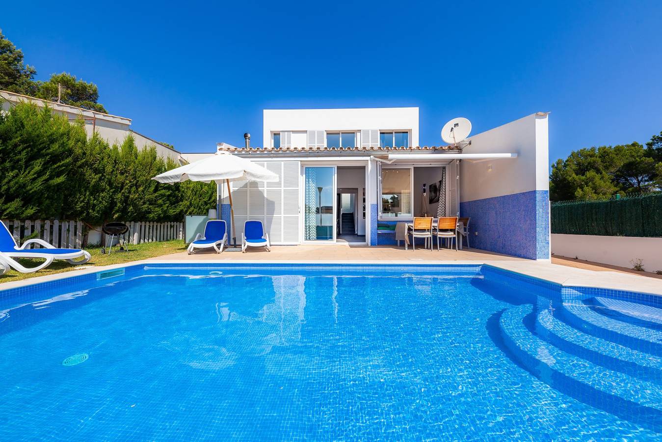 Casa de férias para 7 pessoas com jardim in Playa Son Serra de Marina, Santa Margalida