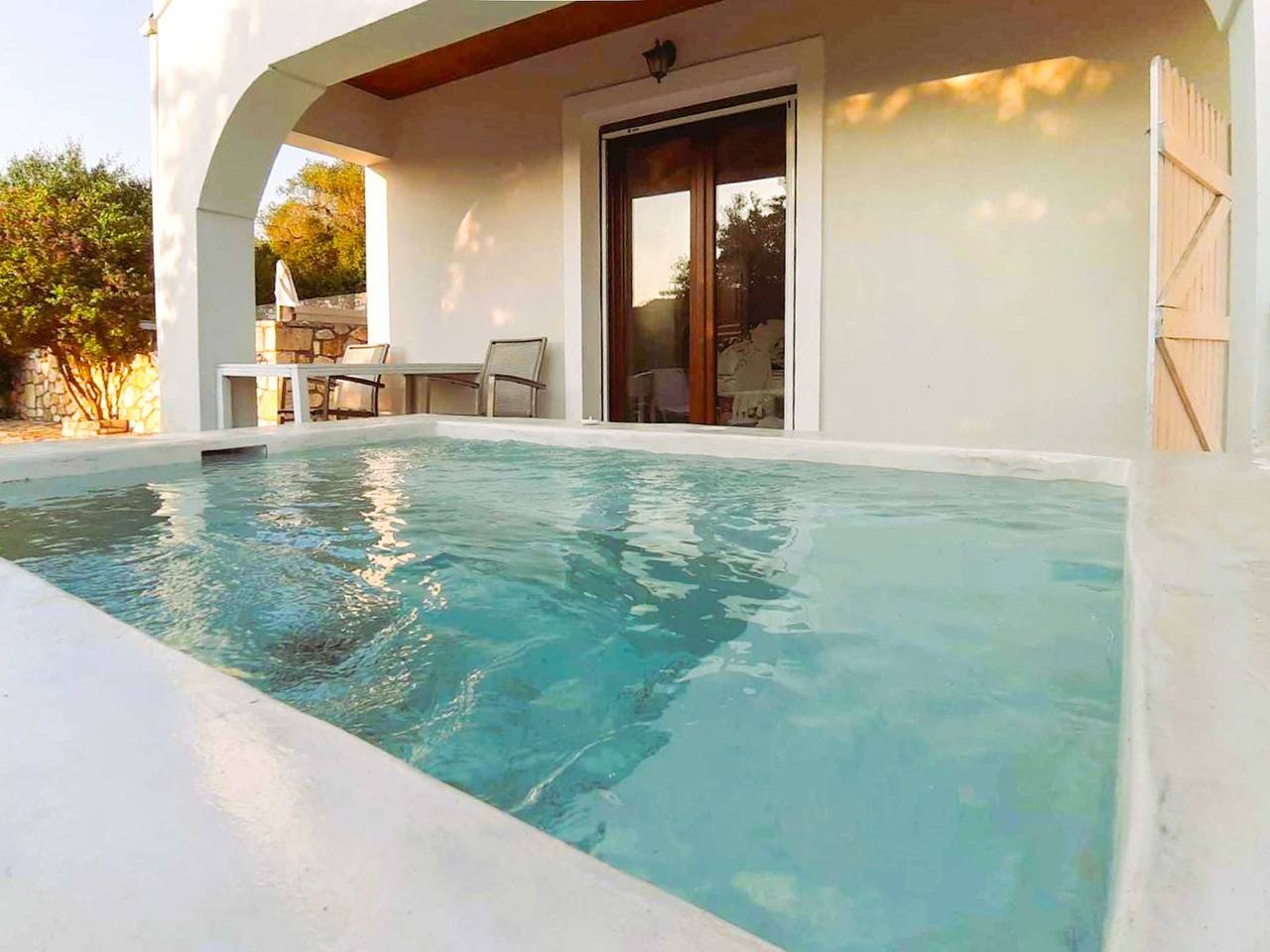 Ferienhaus für 3 Personen mit Balkon/Terrasse in Vlachopoulatika, Paxos
