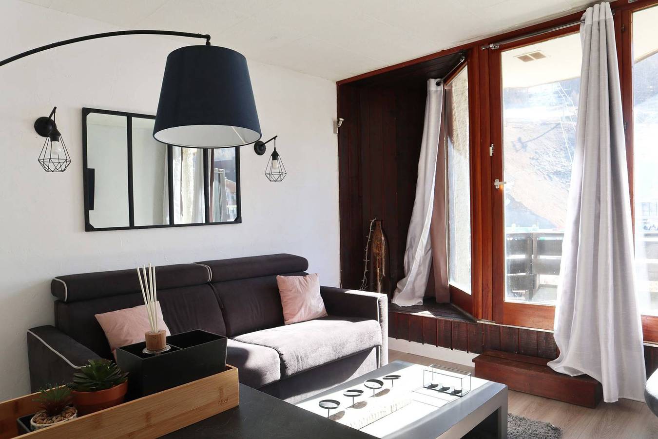 Ganze Ferienwohnung, Studio équipé pour 4 personnes vue pistes in Les Orres, Nationalpark Écrins